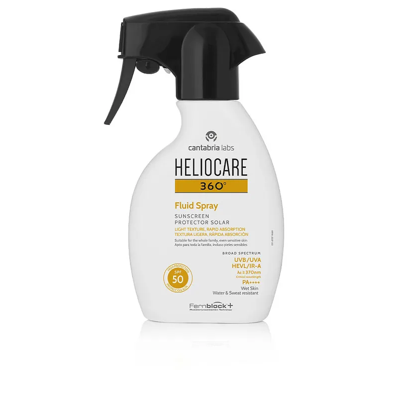 Cantabria Labs HELIOCARE 360° flüssiges Sonnenschutzspray SPF50 Aktuell