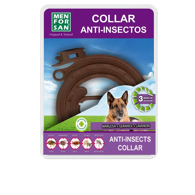 Men For San COLLAR perros anti-insectos Heißes Angebot