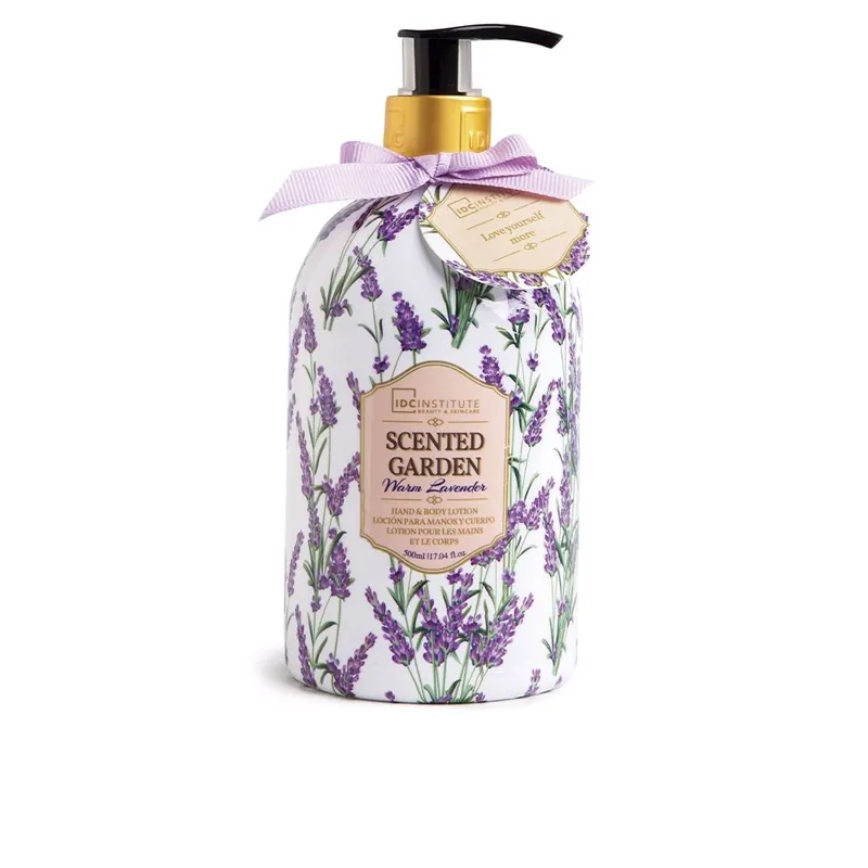 Idc Institute Duftender Garten Hand- und Körperlotion warmer Lavendel Markenware