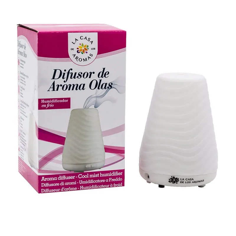 La Casa De Los Aromas Waves Aroma-Diffusor, Kaltnebel-Luftbefeuchter Meistverkauft