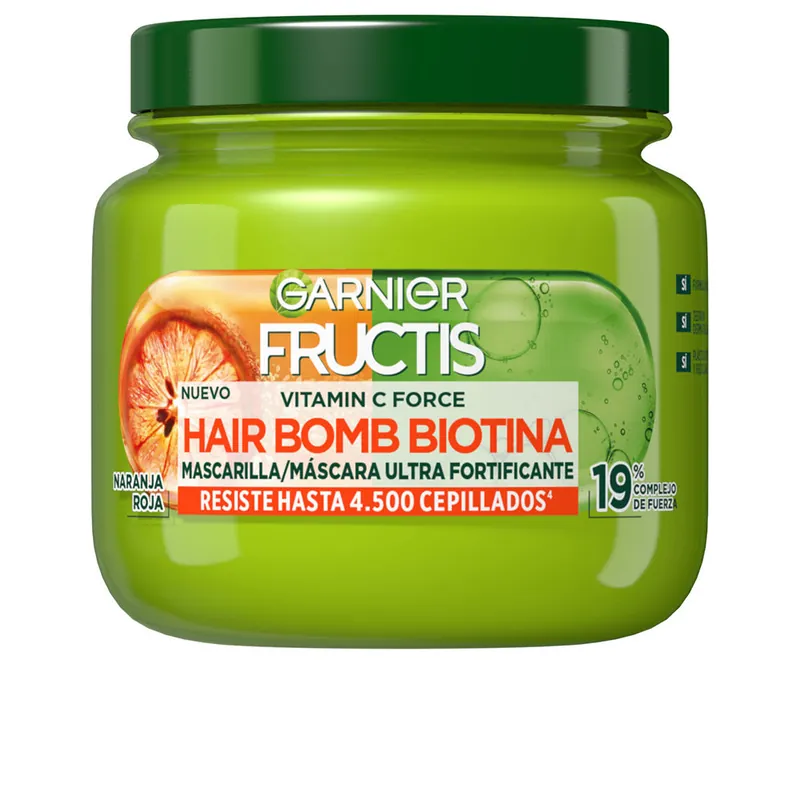 Garnier FRUCTIS VITAMIN C FORCE & BIOTIN Haarbombenmaske Beliebt