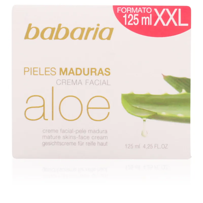 Babaria ALOE VERA crema facial nutritiva piel madura Billig